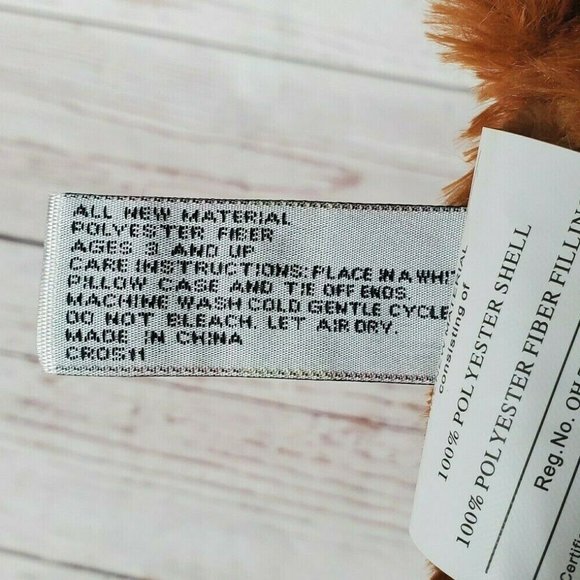 Authentic Pillow Pets Premium Light Brown Small - Picture 9 of 11